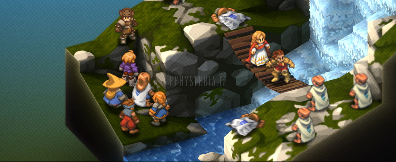 Sur le pont des chutes, Gaffgarion se retourne contre Ramza (version optimale)