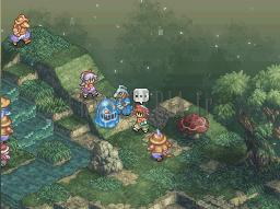 Sage's Grove (nom d'origine), à Moorabella : sous-bois brumeux, unités et bulle de dialogue