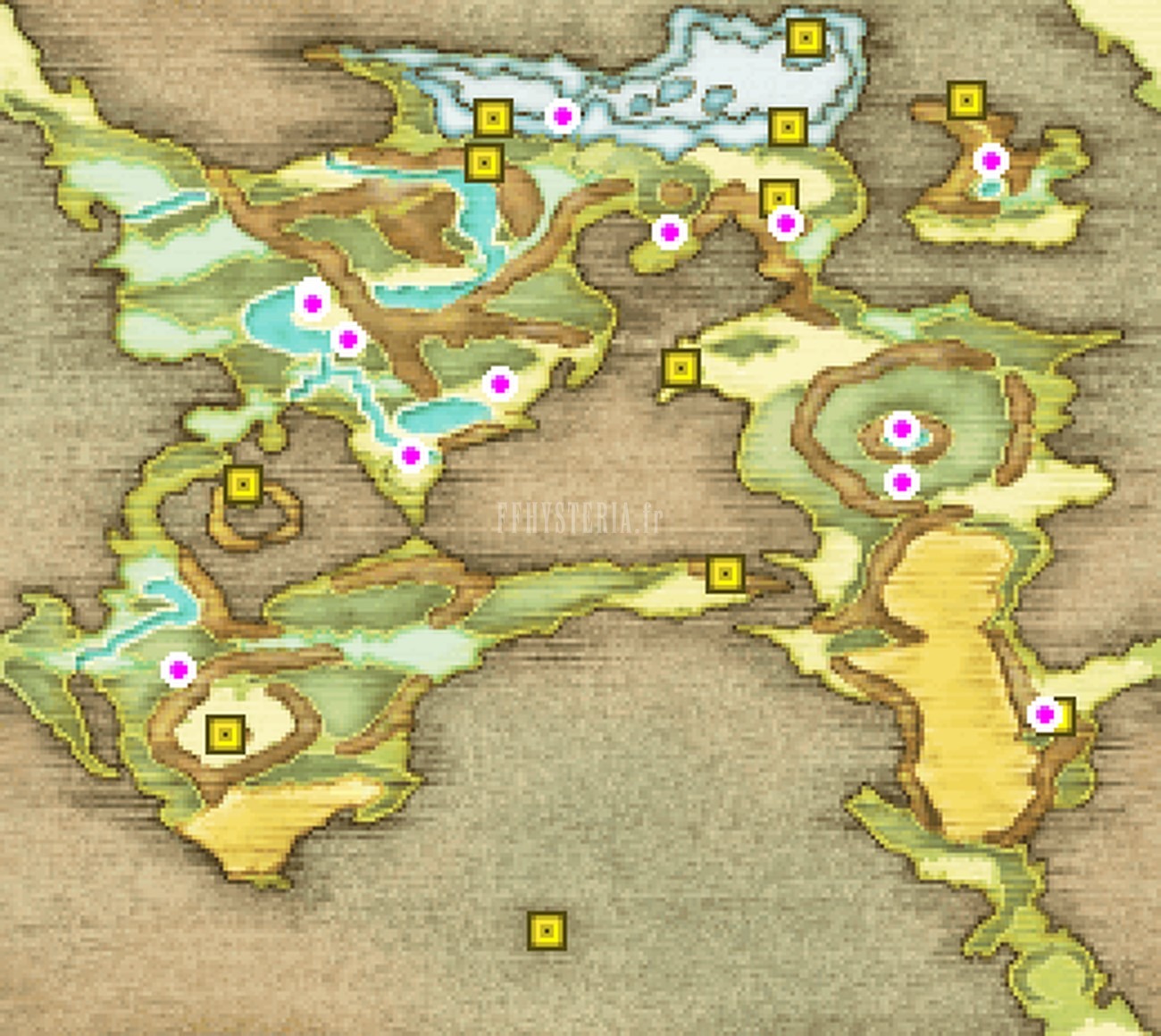 Carte de FF II