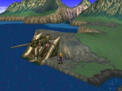 Junon, la cité-canon de la Shinra sur la carte du monde