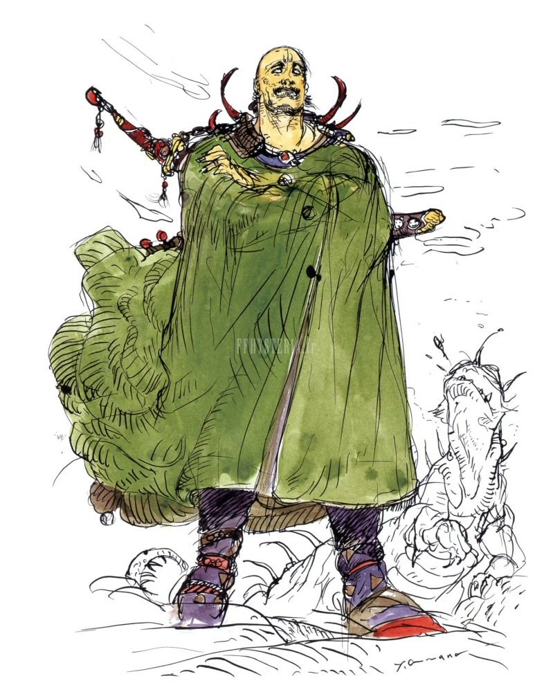 Josef, par Yoshitaka Amano