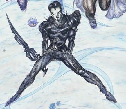 Léon en Chevalier Noir