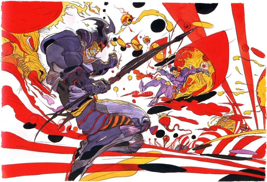 Ricard Highwind, par Yoshitaka Amano